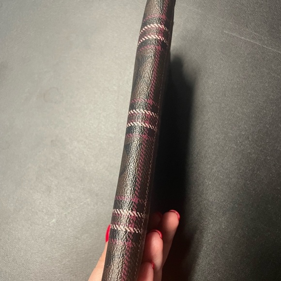 Coach Plaid Wallet - Brown and Pink - Picture 5 of 9